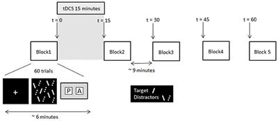 The Behavioral Effects of tDCS on Visual Search Performance Are Not Influenced by the Location of the Reference Electrode